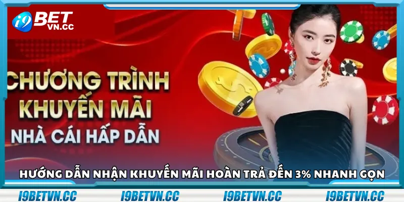 Hướng dẫn nhận khuyến mãi hoàn trả đến 3% nhanh gọn